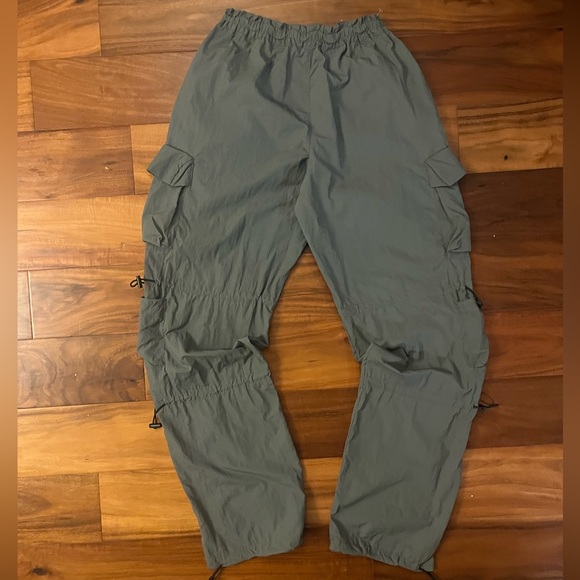Grey Parachute Pants - Picture 4 of 4